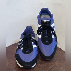 Adidas Haven Sneakers — Purple / Black / White